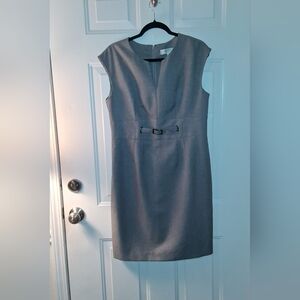 Kasper Elegant Gray Women's Dress Size 12P